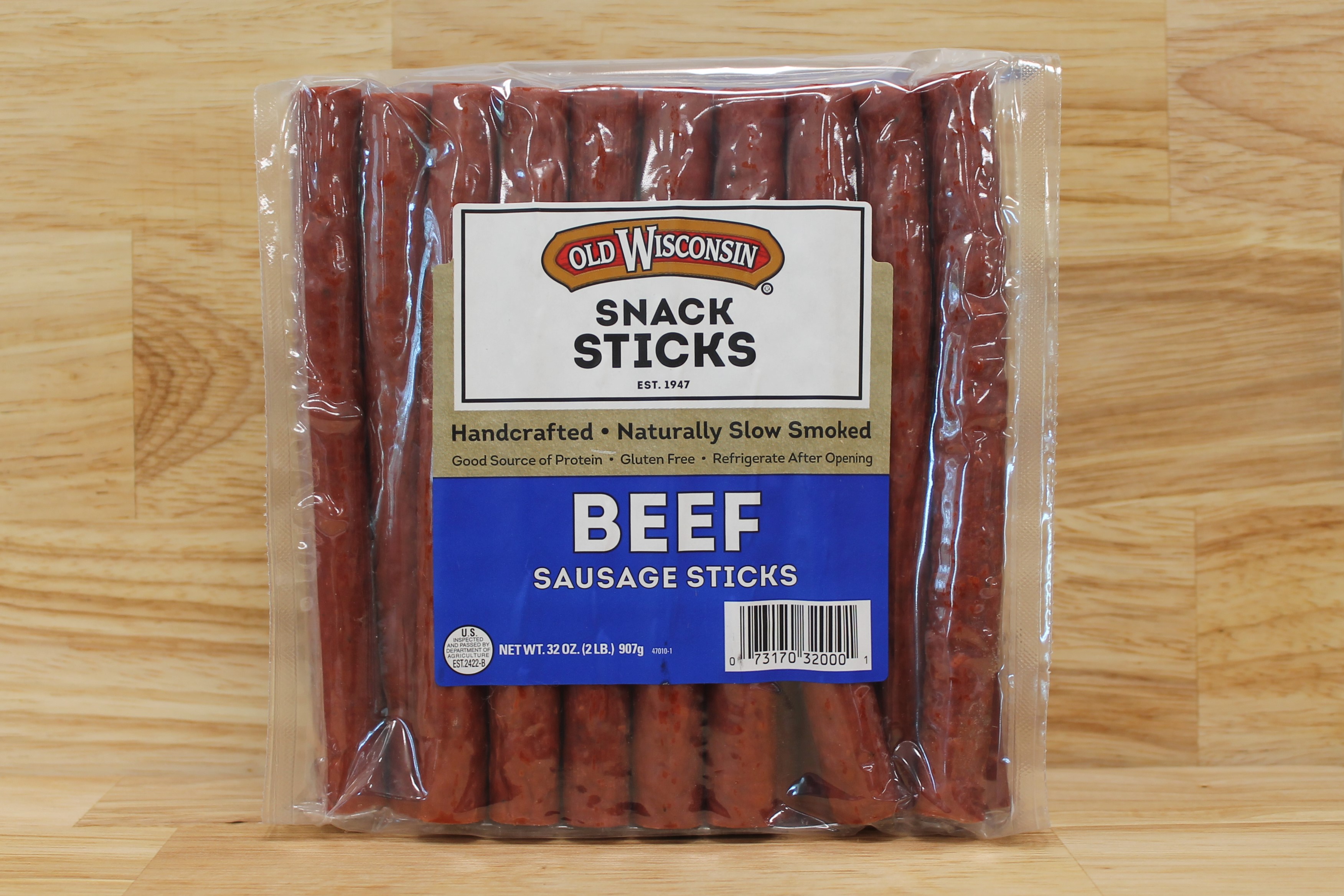 Old WI Beef Sticks Eau Galle Cheese